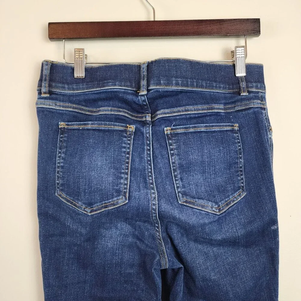 Spanx sz M Tall women Bootcut Denim Skinny Jeans  30